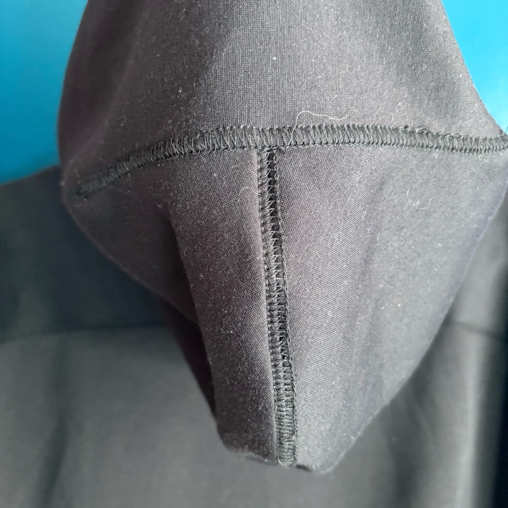Dear Scarlett Black Hoodie Relaxed Fit Sweatshirt - Picture 6 of 6